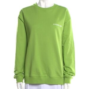 Helmut Lang Lime Green Knit Top